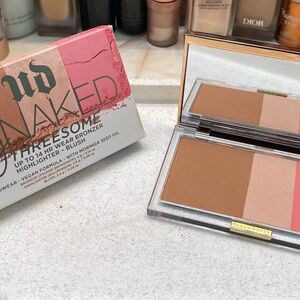 Urban Decay ~ ‘STAY NAKED THREESOME’ Bronzer, Highlighter, Blush RARE & HTF NIB